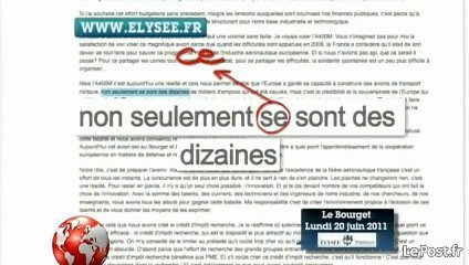 Quand l'Elysée publie sur son site un discours truffé de fautes de français | Mais n'importe quoi ! | Scoop.it