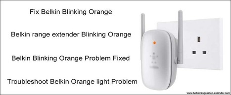 Fix Belkin Range Extender Orange Light Issue Amp N