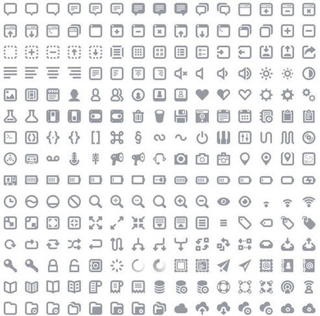 10 Super Useful Free Icon Font Sets | Freebies | Education & Numérique | Scoop.it