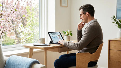 Cr&eacute;dit immobilier : vers un retour de la baisse des taux avant le printemps 2026 ? | compte bancaire | Scoop.it