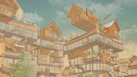 Matt Lucraft designs "MOCK-tudor-cum-metabolist" building system | The Architecture of the City | Scoop.it