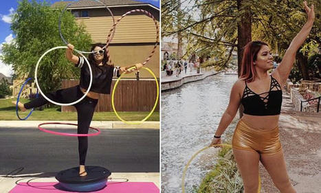 Hula hoop star says she gets rape and death threats on social media | Daily Mail Online | Operation Oya | Scoop.it