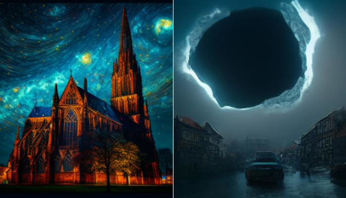 Apocalyptique, artistique ou fantastique : Strasbourg vue par les Intelligences Artificielles | Innovation - Prospective | Scoop.it