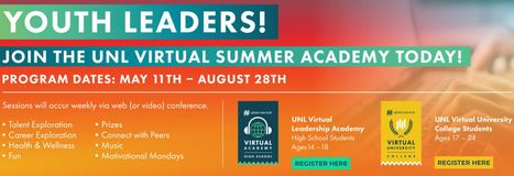 Calling Youth Leaders - join the UNL Virtual Summer Academy today - via @ManteMolepo  | iGeneration - 21st Century Education (Pedagogy & Digital Innovation) | Scoop.it