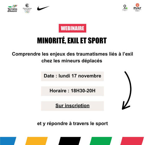 Webinaire - Minorit&eacute;, exil et sport&nbsp; | 3 - Innovations sociales | Scoop.it