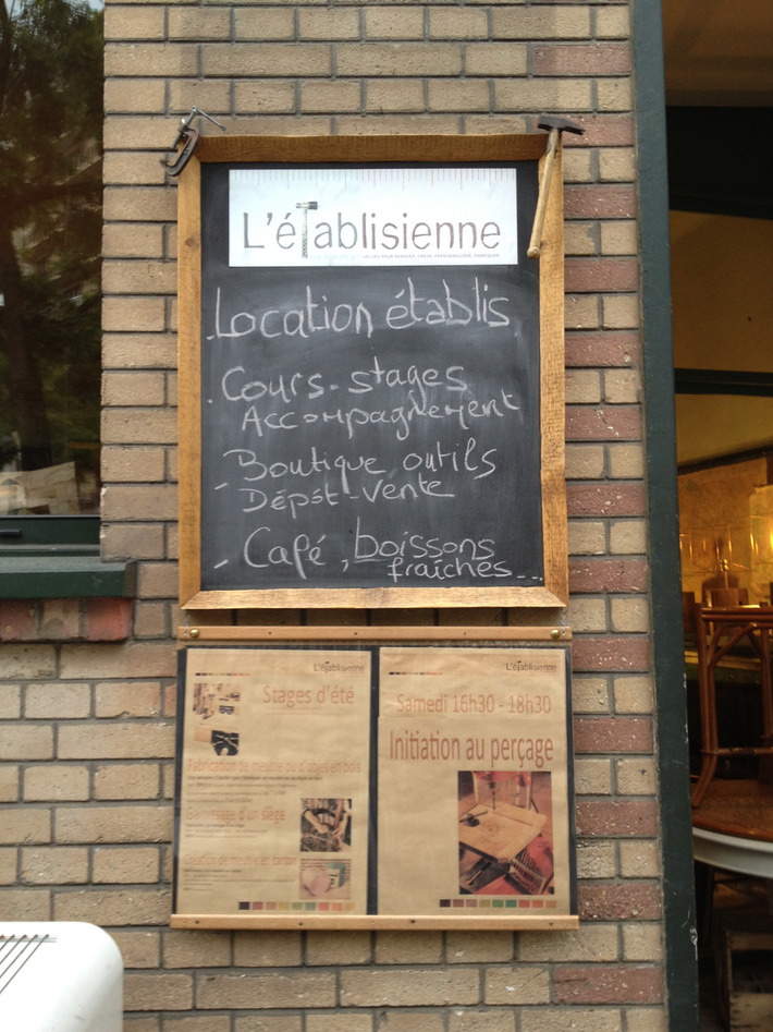 L’Etablisienne, le spot pour bricoler à Paris | @L'Etablisienne | Scoop.it