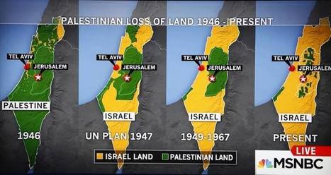 MSNBC Opts To Apologize After Airing Map Of Disappearing Palestine | Fantastic Maps | Scoop.it