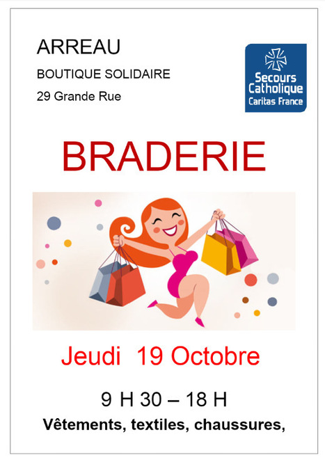 Braderie solidaire à Arreau le 19 octobre | Vallées d'Aure & Louron - Pyrénées | Scoop.it
