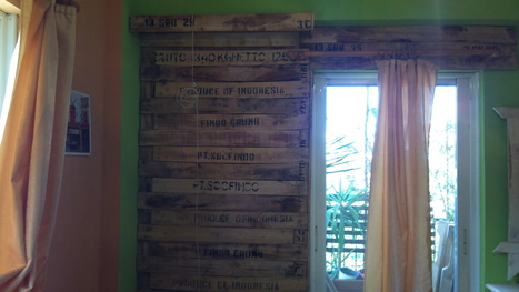 Pallet wall | 1001 Pallets ideas ! | Scoop.it