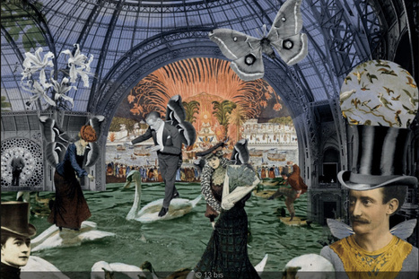 Paname Rendez-vous, 13 bis & Mr Djub se retrouvent à la galerie Roger-Viollet pour une expo gratuite - Sortiraparis.com | Collage, papier | Scoop.it