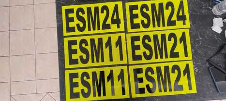 Hi Vis Call ID Sign/Asset Numbers! | Creative Signage & Innovative Printing Trends | Scoop.it