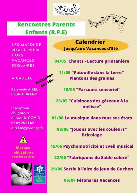 Prochaines rencontres Parents Enfants avec l'AIREL | Vallées d'Aure & Louron - Pyrénées | Scoop.it