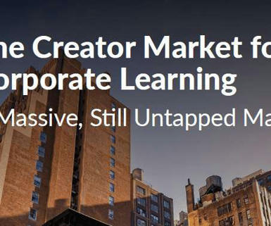 How the creator market is totally disrupting corporate training | Help and Support everybody around the world | Scoop.it