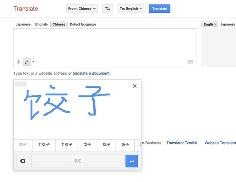 Google boosts handwriting feature in Google Translate | iGeneration - 21st Century Education (Pedagogy & Digital Innovation) | Scoop.it