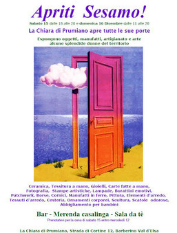 EquoChianti stili di vita consapevoli: Nel Cuore Del Chianti "Apriti Sesamo" La Chiara di Prumiano Apre Tutte Le Sue Porte | Consumo Critico, Decrescita, Riuso e Riciclo Creativo | Scoop.it