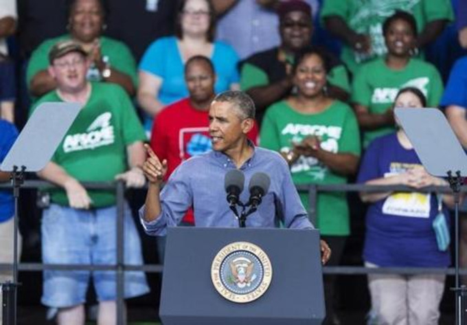 Obama takes to road to push rights of workers - Boston Globe | real utopias | Scoop.it