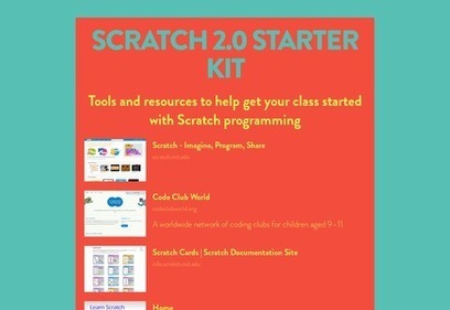 Scratch 2.0 Starter Kit | DIGITAL LEARNING | Scoop.it