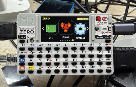 CardputerZero - A Raspberry Pi CM0 pocket computer for makers (Crowdfunding) - CNX Software | Embedded Systems News | Scoop.it