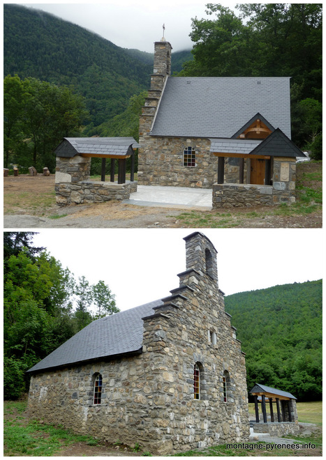 Cadéac : la grange en ruines du diacre est devenue une chapelle | Vallées d'Aure & Louron - Pyrénées | Scoop.it