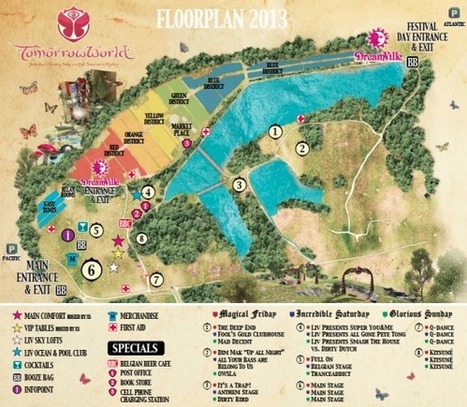 TommorWorld Reveals Stunner Site Map (PHOTO) - Vibe | TomorrowLand | Scoop.it