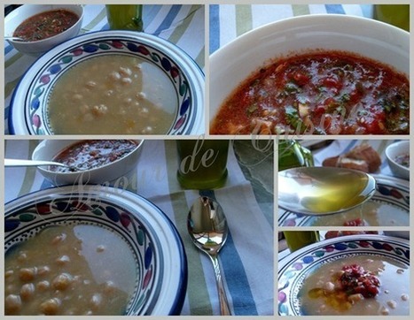 doubara aux pois chiche de Biskra | Plats et recettes rapides, idées de menu de semaine sain et facile | Scoop.it