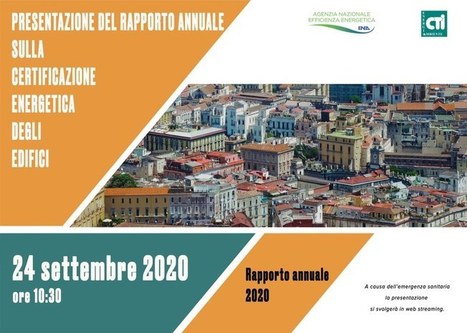 Presentazione del Rapporto annuale sulla Certificazione Energetica degli edifici | Certificazione Energetica degli Edifici | Scoop.it