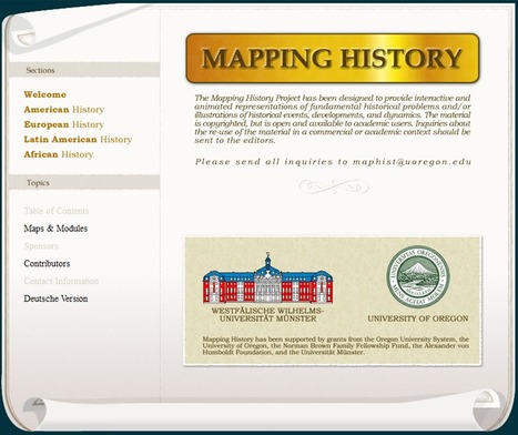 Mapping History | History and Social Studies Education | Scoop.it