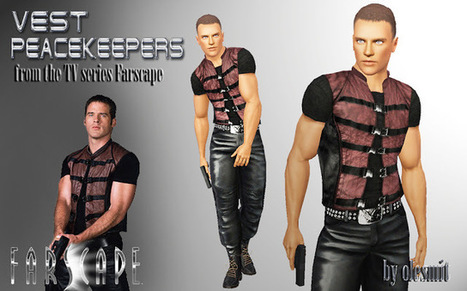 OleSims: Vest from the TV series Farscape | Les Sims | Scoop.it