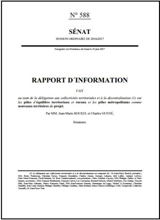 Les pôles d'équilibre territoriaux et ruraux et les pôles métropolitains comme nouveaux territoires de projet | Doc [actu] - Le bulletin bibliographique des nouvelles ressources disponibles au centre de documentation de l’ADACL. | Scoop.it