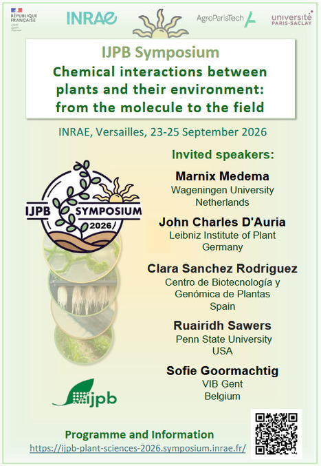 SAVE THE DATE ! IJPB Symposium 2026 | Life Sciences Universit&eacute; Paris-Saclay | Scoop.it