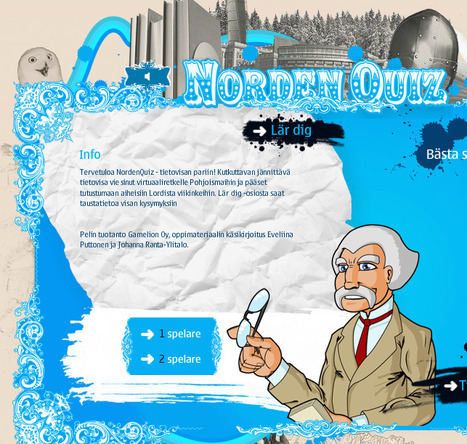 EDU.fi - Nordenquiz - Oppimateriaalin etusivu | 1Uutiset - Lukemisen tähden | Scoop.it