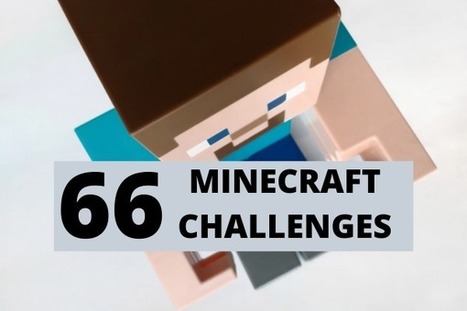 Challenge Cards - Minecraft Edition {Printable} | I'm Bringing Techy Back | Scoop.it