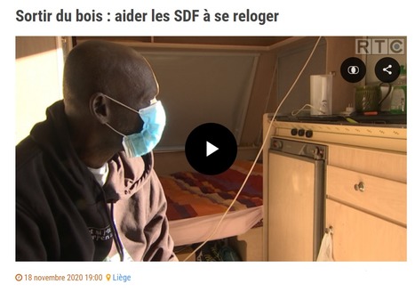 Sortir du bois : aider les SDF à se reloger - RTC Télé Liège | Revue de presse Sortir du bois | Scoop.it