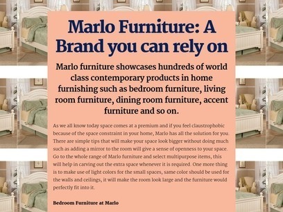 Marlo Furniture Page 7 Scoop It