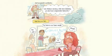 Raconter la recherche en bande dessinée ? La nouvelle BD de l’illustratrice Marie Spénale - Educavox, Ecole, pédagogie, enseignement, formation | ASTUTICE EN FLE | Scoop.it