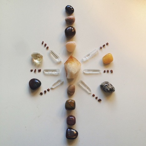 Prana-mudra: Grounding & Happiness Crystal | Crystal Grids for Healing | Scoop.it
