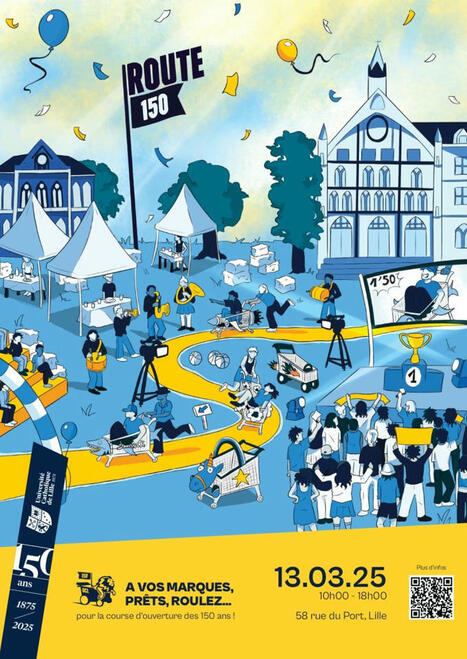 Le 13 mars, lancement des festivités des 150 ans de l'Université Catholique de Lille | Université Catholique de Lille | Scoop.it