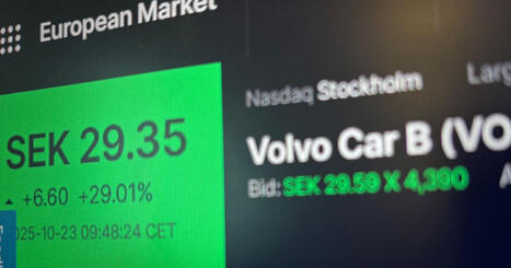 Volvo Cars rusar på börsen | 1Uutiset - Lukemisen tähden | Scoop.it