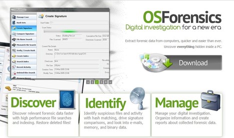 OSForensics - Digital investigation for a new era by PassMark Software® | ICT Security Tools | Scoop.it