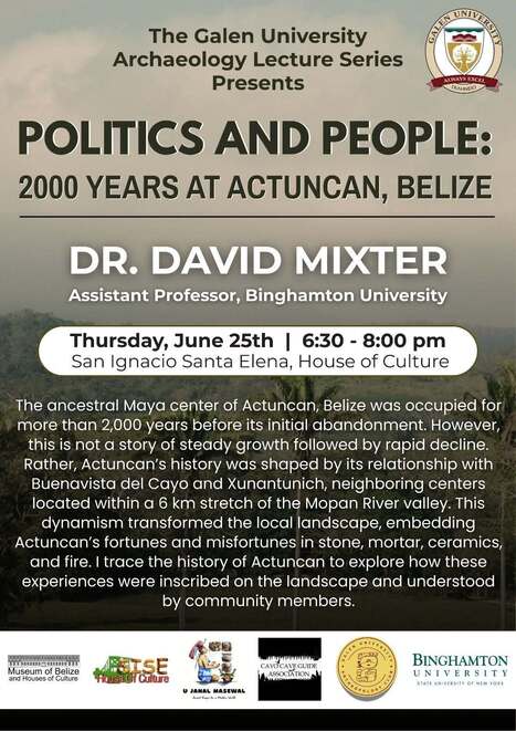 Politics & People Lecture @ SISE HoC | Cayo Scoop!  The Ecology of Cayo Culture | Scoop.it