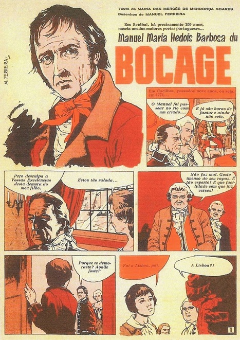 BDBD - Blogue De Banda Desenhada: LITERATURA E BD (5) - BOCAGE | LIVROS e LEITURA(S) | Scoop.it