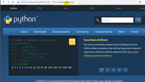 VÍDEO: Aprende a programar en Python en 90 minutos | tecno4 | Scoop.it