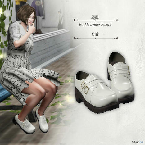 Buckle Loafer Pumps May 2024 Group Gift by S@BBiA | Teleport Hub - Second Life Freebies | Second Life Freebies | Scoop.it
