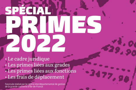 Le guide des primes 2022 est disponible | Veille juridique du CDG13 | Scoop.it