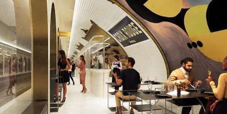 Terrasses dans le métro, tunnels piétons et ferme à insectes : les projets pour « Réinventer Paris » | Regards croisés sur la transition écologique | Scoop.it