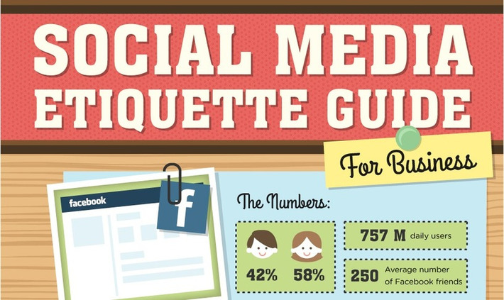 Guest post: The guide to social networking etiquette (infographic) | A Marketing Mix | Scoop.it