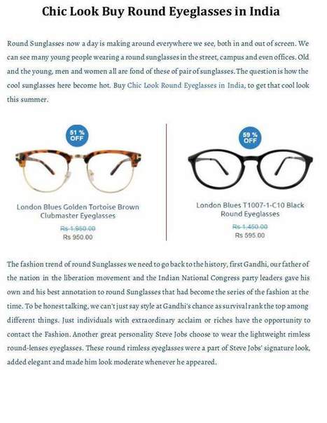 buy round eyeglasses online india