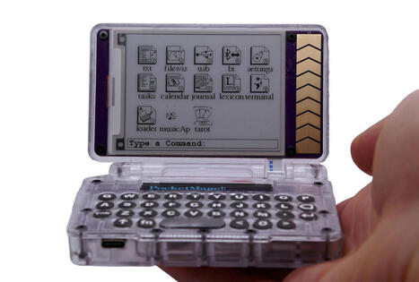 PocketMage - An ESP32-S3-based Personal Digital Assistant (Crowdfunding) - CNX Software | Embedded Systems News | Scoop.it