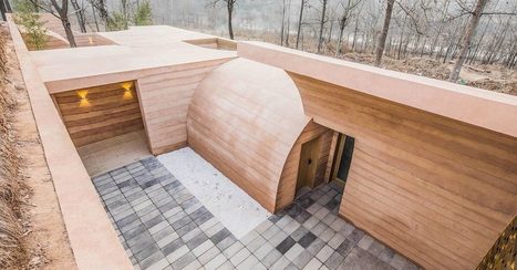 Superbe maison contemporaine en Chine réalisée en terre crue | Build Green, pour un habitat écologique | Scoop.it