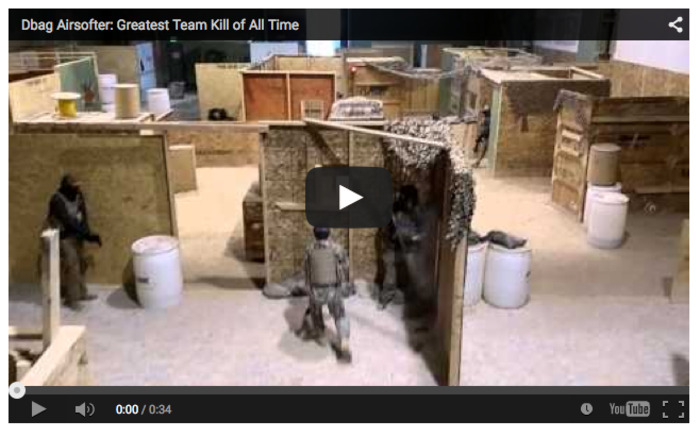 Greatest Team Kill of all Time?  DBAirsoft is about to go VIRAL with this one! - YouTube | Thumpy's 3D House of Airsoft&trade; @ Scoop.it | Scoop.it